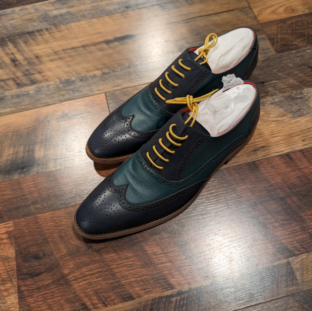 Colorsty leather shoes